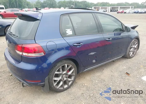 2013 Volkswagen Gti 4-Door из США, поврежденный, VIN WVWGD7AJ3DW050705